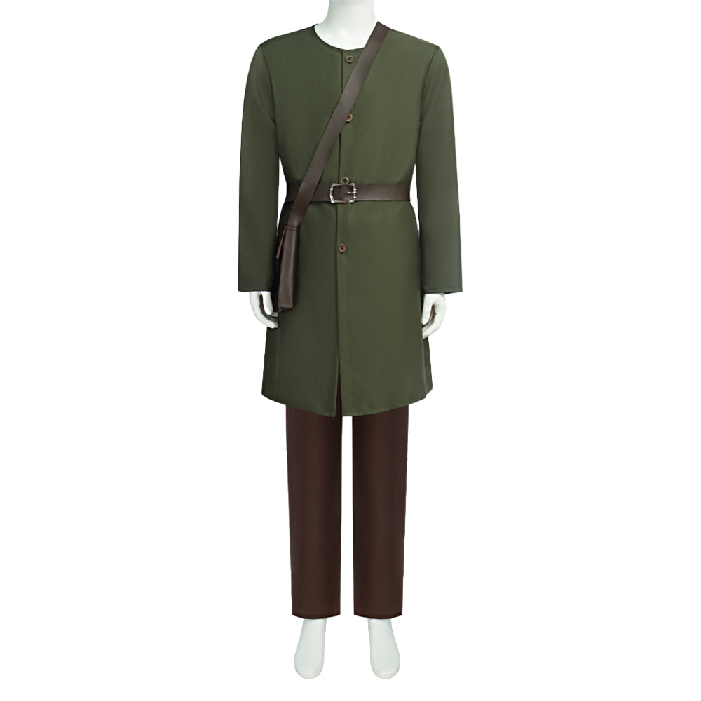 The Lord Of The Rings Bilbo Baggins Green Outfit Carnival Halloween Cosplay Costume