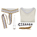 The Lord of the Rings Eowyn Off-White Outfit Women Dress Carnival Halloween Cosplay Costume
