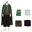 The Lord Of The Rings Frodo Baggins Brown Outfit Carnival Halloween Cosplay Costume