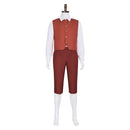 The Lord Of The Rings Frodo Baggins Red Outfit Carnival Halloween Cosplay Costume