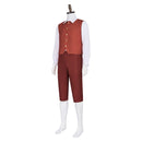 The Lord Of The Rings Frodo Baggins Red Outfit Carnival Halloween Cosplay Costume
