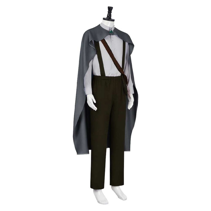 The Lord Of The Rings: The War Of The Rohirrim (2024) Samwise Gamgee Gray Outfit Cosplay Costume