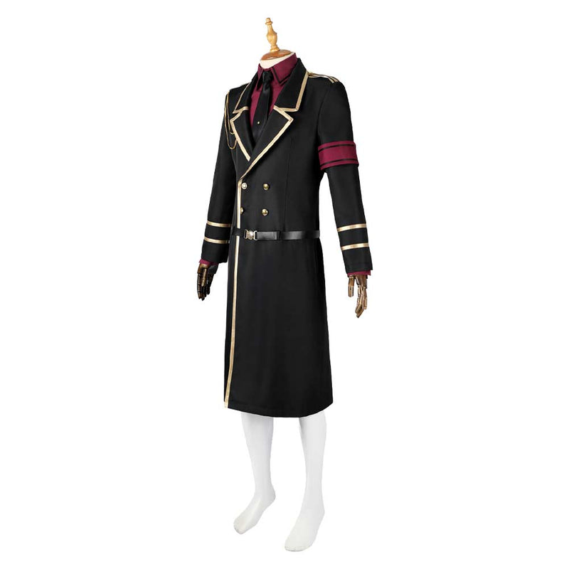 The Magical Girl and the Evil Lieutenant Used to Be Archenemies Anime Miller Black Outfit Cosplay Costume