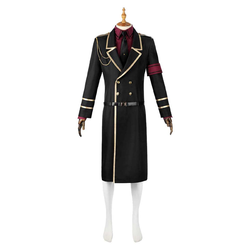 The Magical Girl and the Evil Lieutenant Used to Be Archenemies Anime Miller Black Outfit Cosplay Costume