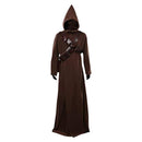 The Mando Tusken Raider Sand People Brown Cloak Carnival Halloween Cosplay Costume