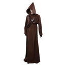 The Mando Tusken Raider Sand People Brown Cloak Carnival Halloween Cosplay Costume
