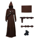 The Mando Tusken Raider Sand People Brown Cloak Carnival Halloween Cosplay Costume