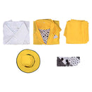 The Mask Game Jim Carrey Stanley Ipkiss Kids Children Yellow Outfit Cosplay Costume