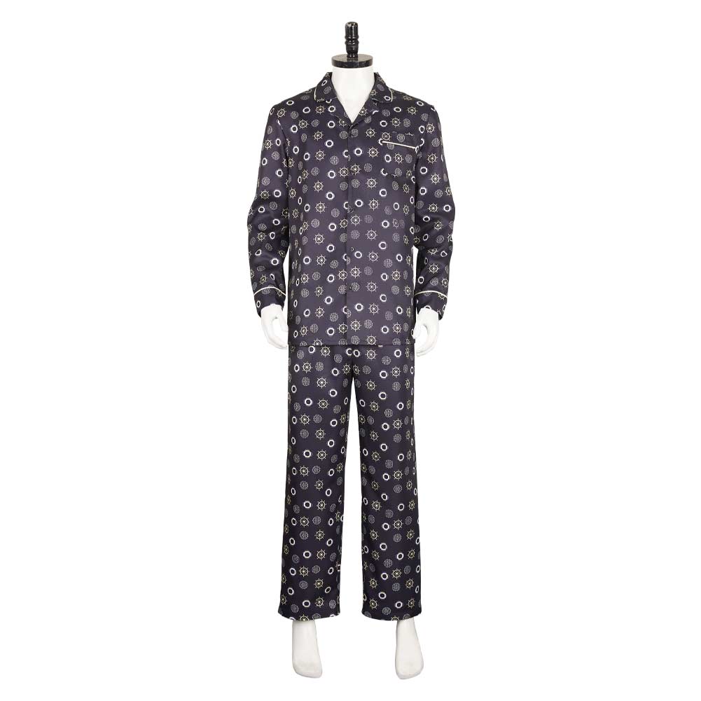 The Mask Jim Carrey Stanley lpkiss Black Set Cosplay Costume