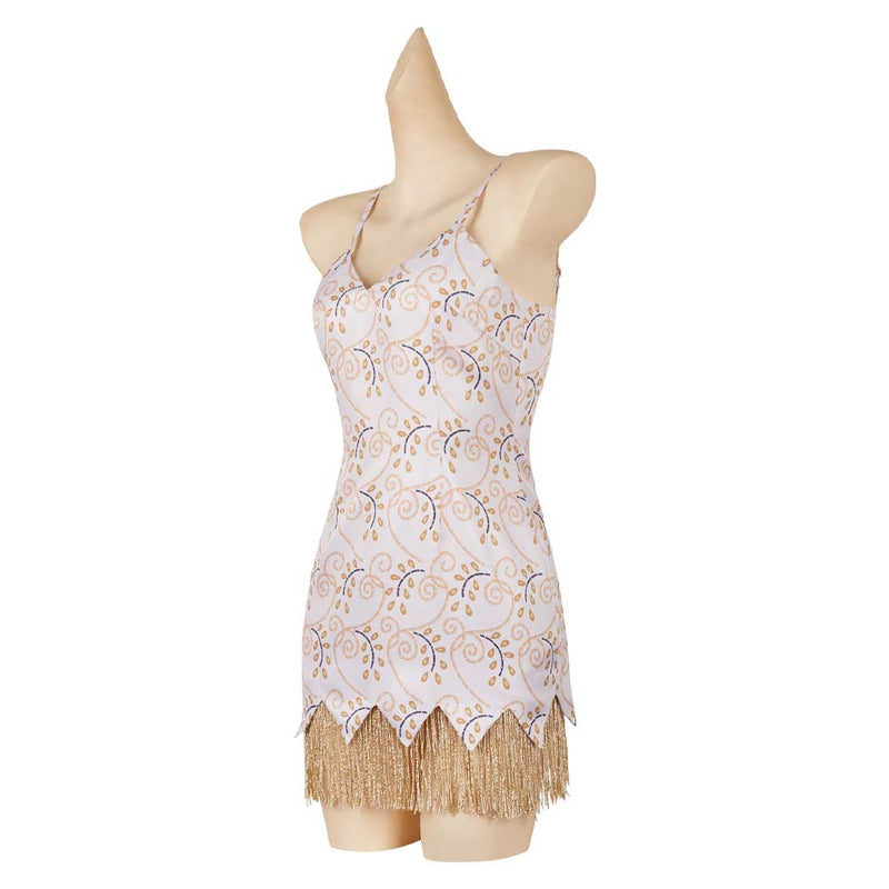 The Mask Tina Carlyle White Dress Cosplay Costume The Mask Tina Carlyle White Dress Cosplay Costume