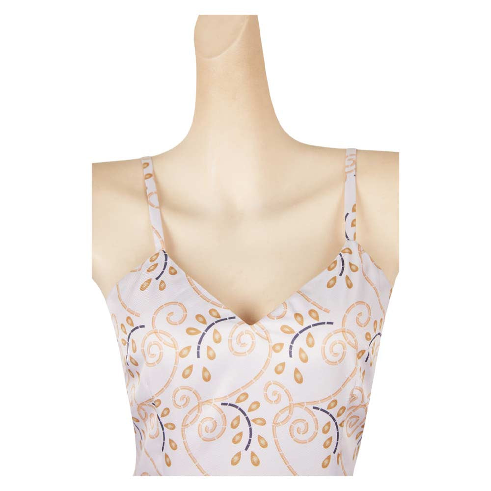 The Mask Tina Carlyle White Dress Cosplay Costume The Mask Tina Carlyle White Dress Cosplay Costume