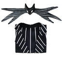 The Nightmare Before Christmas Jack Women Black Dress Carnival Halloween Cosplay Costume