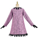 The Nightmare Before Christmas Shock Women Purple Dress Witcher Outfit Cosplay Costume