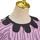 The Nightmare Before Christmas Shock Women Purple Dress Witcher Outfit Cosplay Costume