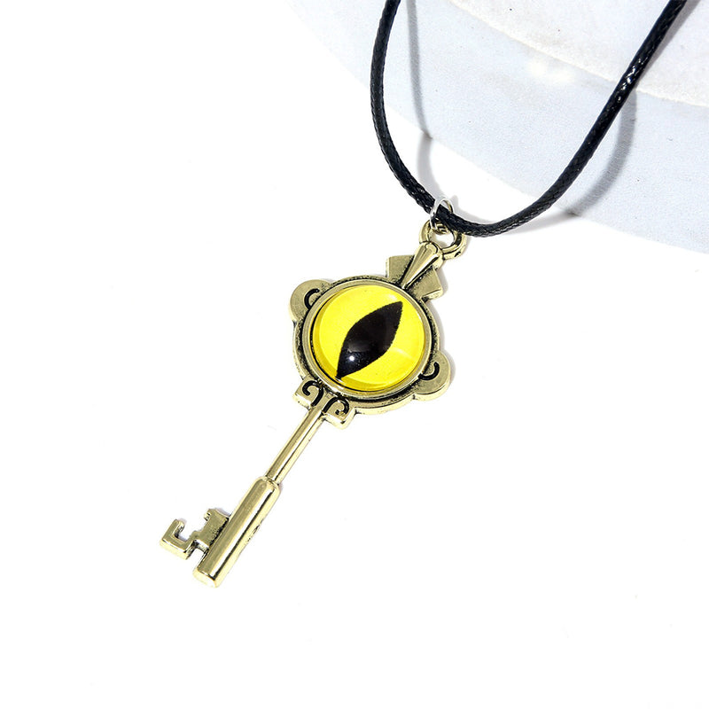 The Owl House TV Amity Cosplay Keychain Necklace Halloween Carnival Costume Accessories