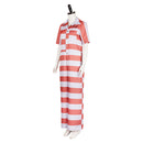The Penguin 2024 Sofia Falcone Women Orange Jumpsuit Carnival Halloween Cosplay Costume
