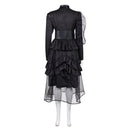 The Sandman Season 2 Death Women Black Dress Carnival Halloween Cosplay Costume