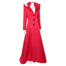 The Sandman Season 2 Desire Women Red Coat Carnival Halloween Cosplay Costume