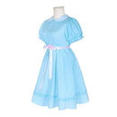 The Shining Twins Women Blue Dress Outfit Carnival Halloween Cosplay Costume