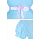 The Shining Twins Women Blue Dress Outfit Carnival Halloween Cosplay Costume