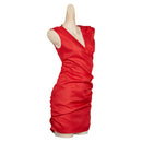 The Substance 2024 Elizabeth Women Red Dress Carnival Halloween Cosplay Costume