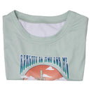 The Substance 2024 Sue Blue Printed Sleeveless Top Carnival Halloween Cosplay Costume