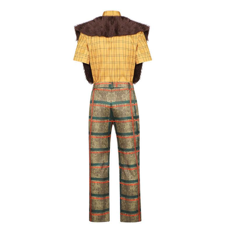 The Twits 2025 Mr Twit Men Yellow Shirt Pants Vest Set Halloween Carnival Party Cosplay Costume