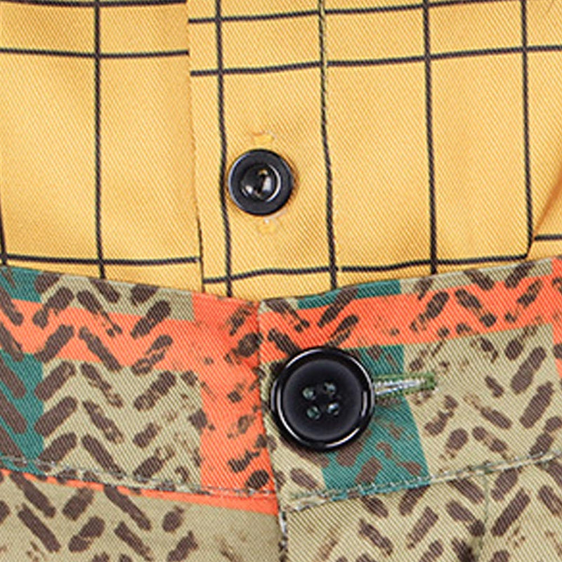 The Twits 2025 Mr Twit Men Yellow Shirt Pants Vest Set Halloween Carnival Party Cosplay Costume