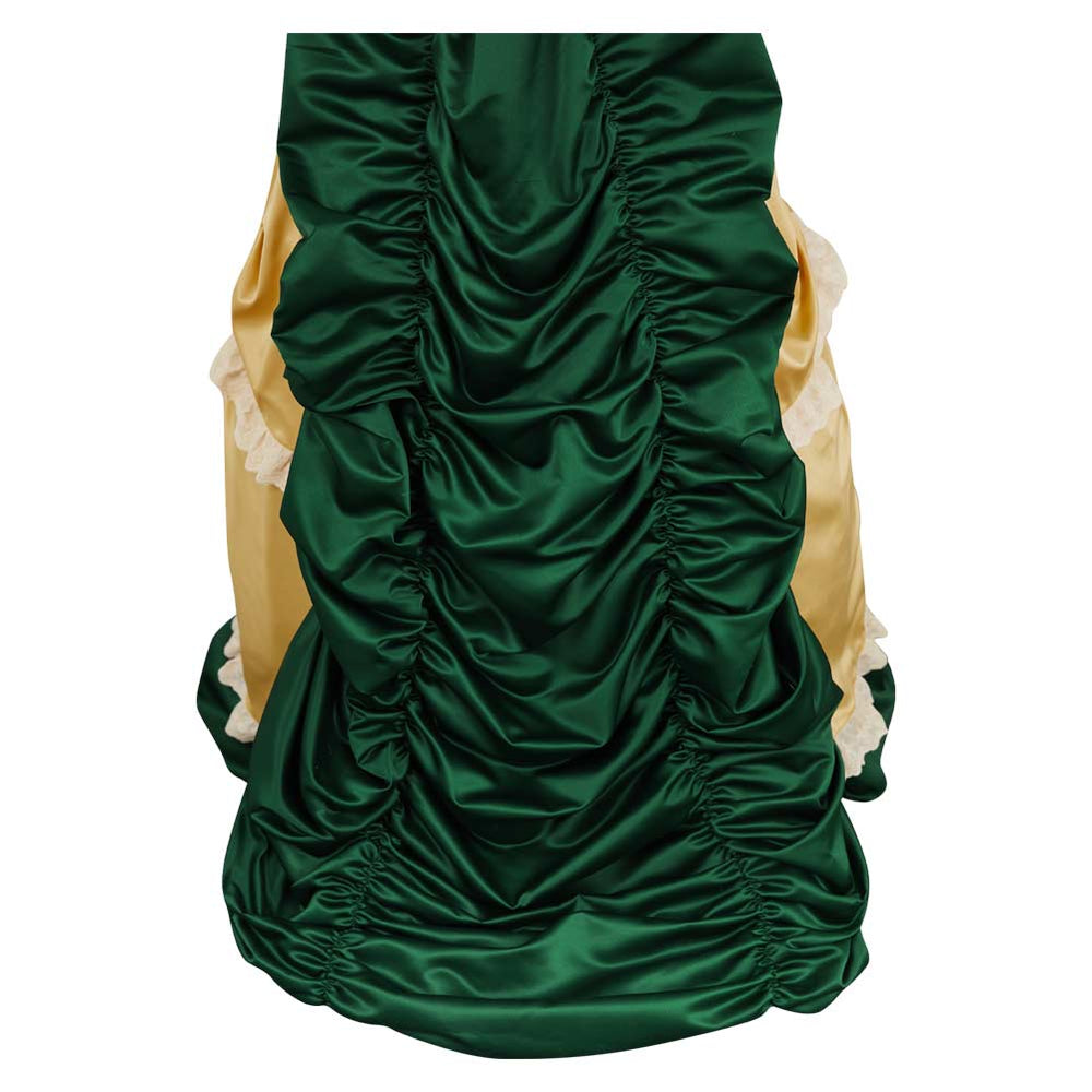 The Ugly Stepsister 2025 Elvira Women Green Dress Carnival Halloween  Cosplay Costume