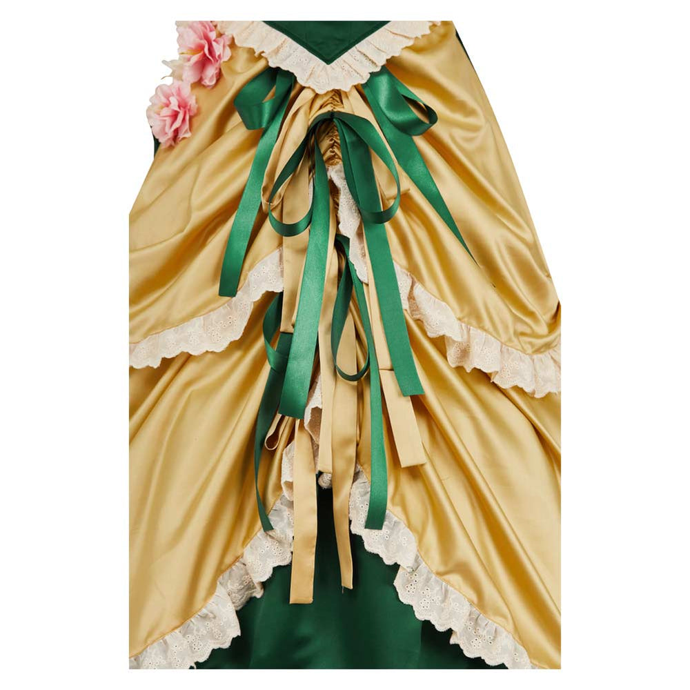 The Ugly Stepsister 2025 Elvira Women Green Dress Carnival Halloween  Cosplay Costume