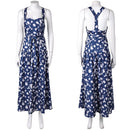 The White Lotus Season 3 (2025) Kate Bohr Women Blue Dress Cosplay Costume