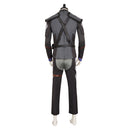 The Witcher Geralt of Rivia Black Outfit Carnival Halloween Cosplay Costume