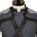 The Witcher Geralt of Rivia Black Outfit Carnival Halloween Cosplay Costume