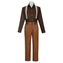 Titanic Jack Dawson Brown Outfit Carnival Halloween Cosplay Costume