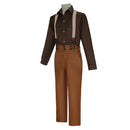 Titanic Jack Dawson Brown Outfit Carnival Halloween Cosplay Costume