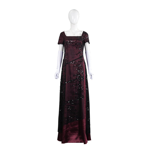 titanic rose red dress Iconic Beaded Rose's Jump in Movie custom size etc Creando el vestido de salto