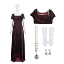 Titanic Rose DeWitt Bukater Women Red Dress Carnival Halloween Cosplay Costume