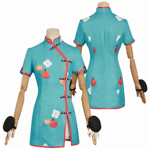 Toilet-bound Hanako-kun 2025 Nene Yashiro Women Blue cheongsam Cosplay Costume