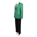 Tomo-chan Is a Girl! Junichiro Kubota Green Outfit Carnival Halloween Cosplay Costume