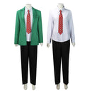 Tomo-chan Is a Girl! Junichiro Kubota Green Outfit Carnival Halloween Cosplay Costume