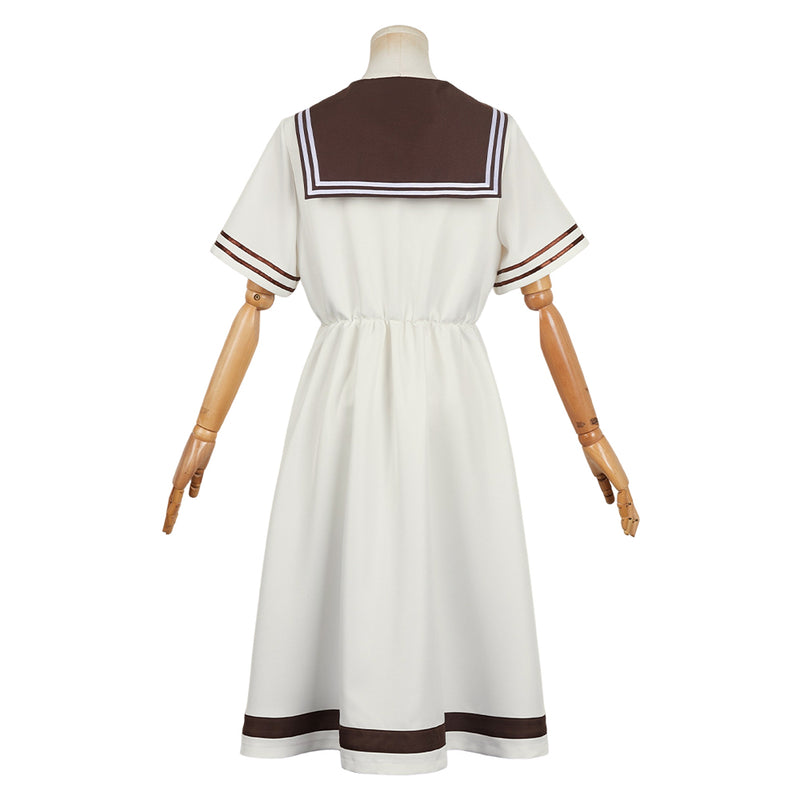 Too Many Losing Heroines! Anime Kaju Nukumizu Women White Dress Party Carnival Halloween Cosplay Costume