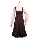 Toradora Aisaka Taiga Women Brown Dress Set Halloween Carnival Party Cosplay Costume
