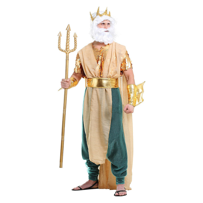 Triton/Trenton King Sea God Outfits Party Carnival Halloween Cosplay Costume