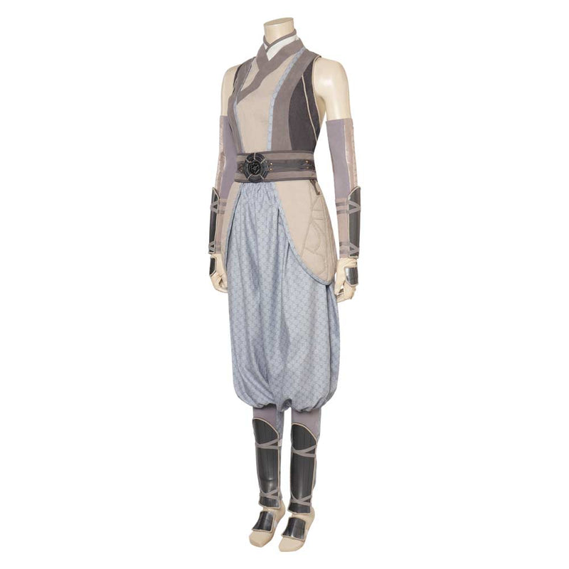 TV Ahsoka Tano Women White Outfit Party Carnival Halloween Cosplay Costume