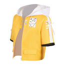 Valorant Game Clove Women Yellow Coat Party Carnival Halloween Cosplay Costume