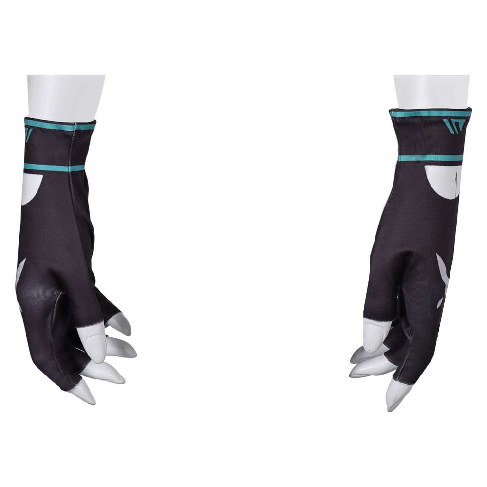 cosplay handschuhe Valorant Jett Cosplay Gloves Halloween Carnival Costume Accessories