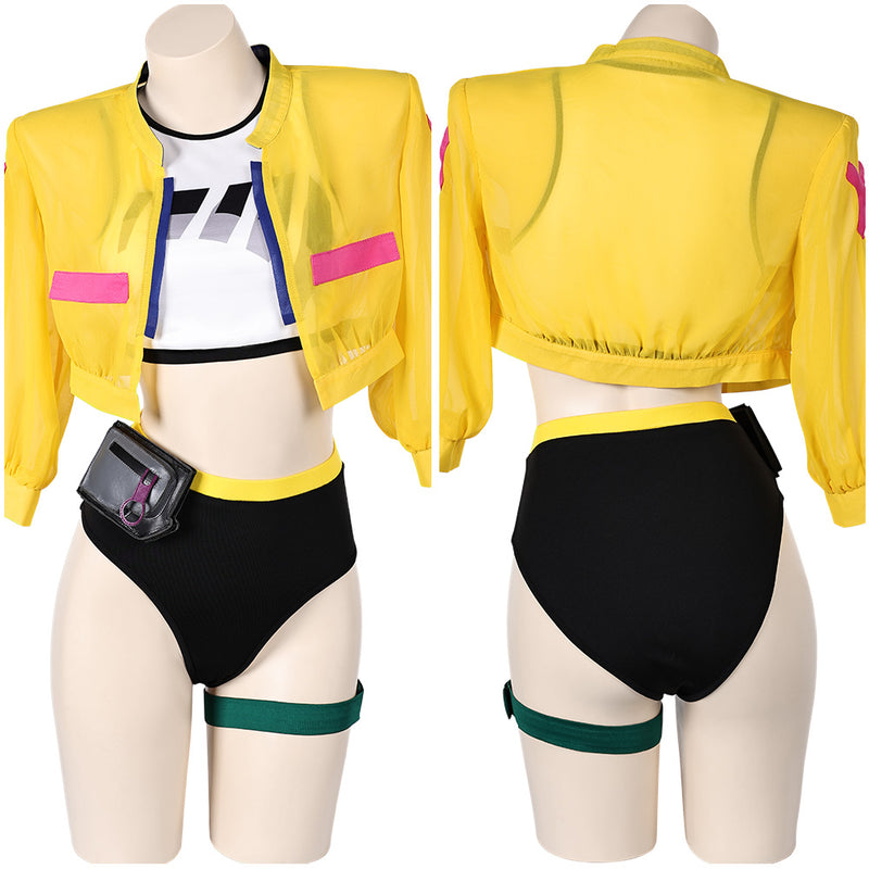 Valorant Game Killjoy Women Yellow Swimsuit Party Carnival Halloween Cosplay Costume Original Design