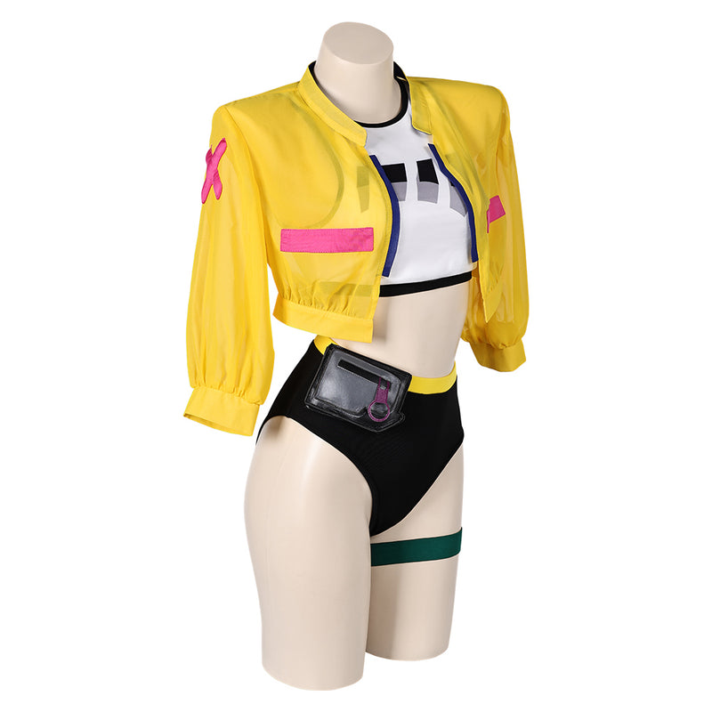 Valorant Game Killjoy Women Yellow Swimsuit Party Carnival Halloween Cosplay Costume Original Design