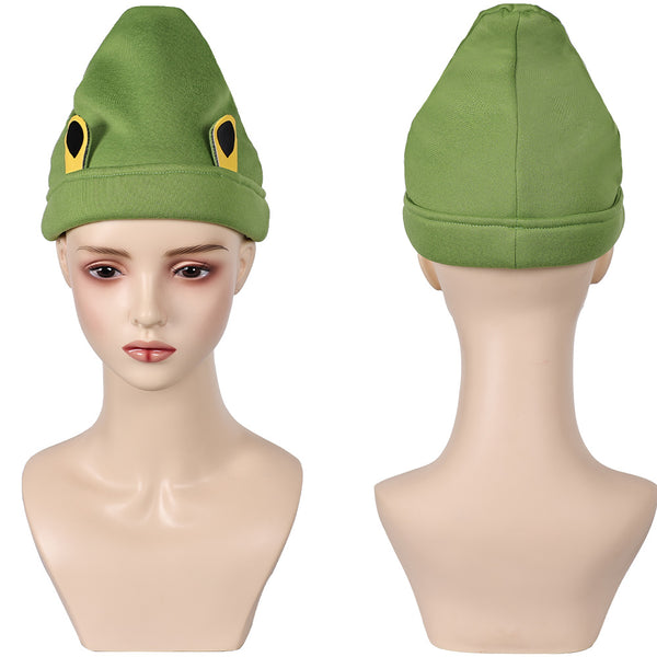 Valorant Killjoy Green Cosplay Hat Cap Halloween Carnival Costume Accessories