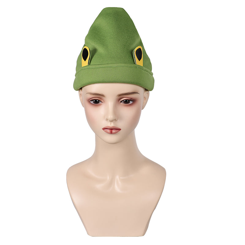 Valorant Killjoy Green Cosplay Hat Cap Halloween Carnival Costume Accessories